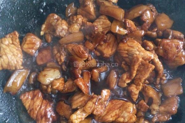 辣椒炒肉的做法图解4
