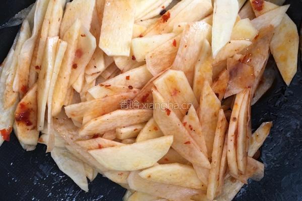 酸辣土豆片的做法图解4
