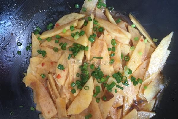 酸辣土豆片的做法图解8