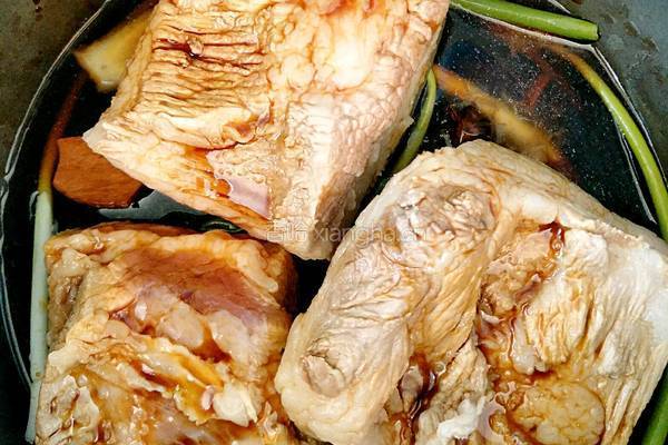 花开富贵东坡肉的做法图解4