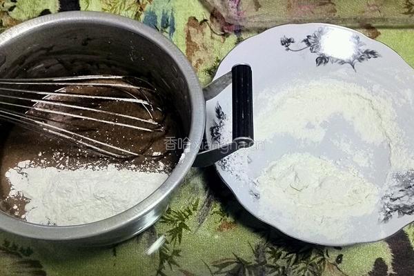 可可戚风蛋糕6寸的做法图解8
