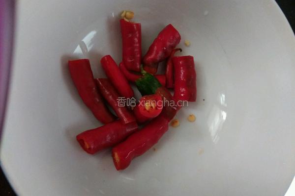 辣子豇豆的做法图解2