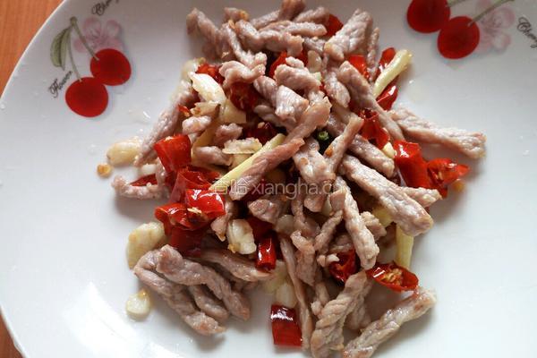 干蕨菜炒肉丝的做法图解10