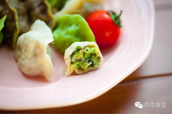 槐花饺子的做法图解5
