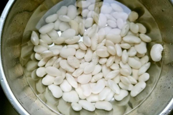 白芸豆馅的做法图解3