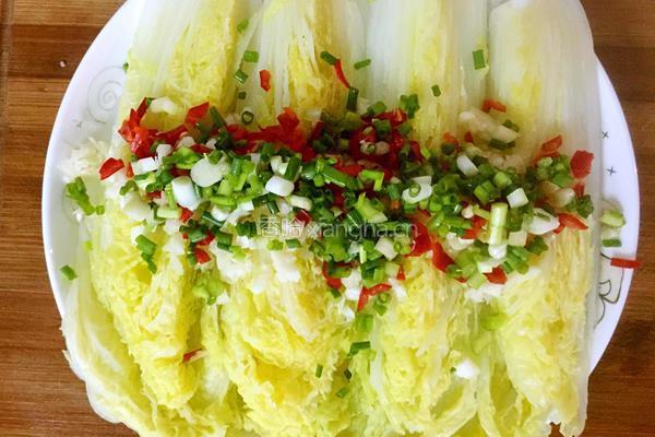 蒜蓉粉丝蒸娃娃菜的做法图解7