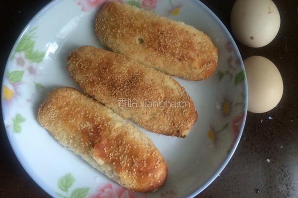 蛋抱烧饼的做法图解1