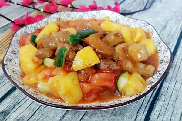 菠萝咕咾肉的做法图解14