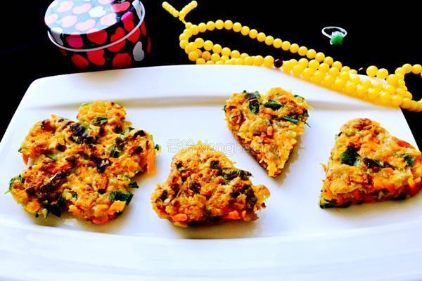 杂蔬肉饼～的做法图解12