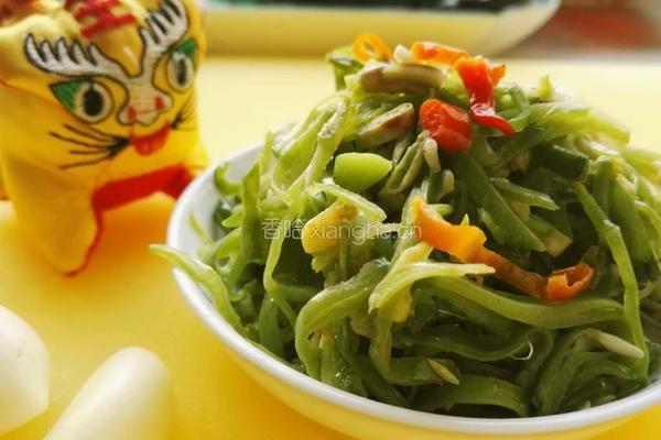 辣炒扁豆的做法图解8