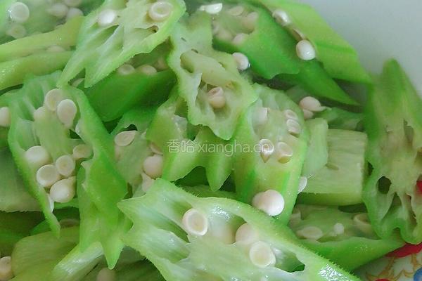 秋葵的做法图解8