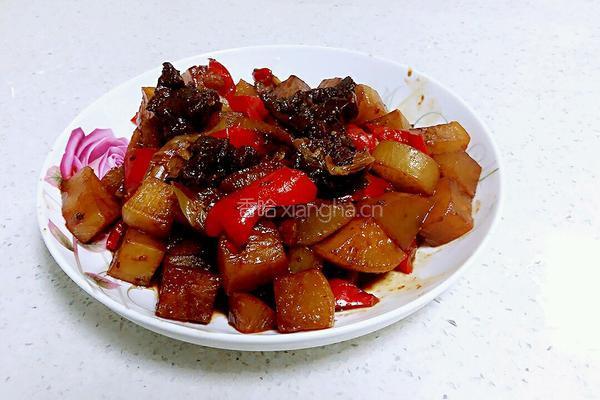 萝卜焖牛肉的做法图解7