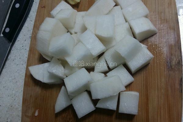 萝卜焖牛肉的做法图解4