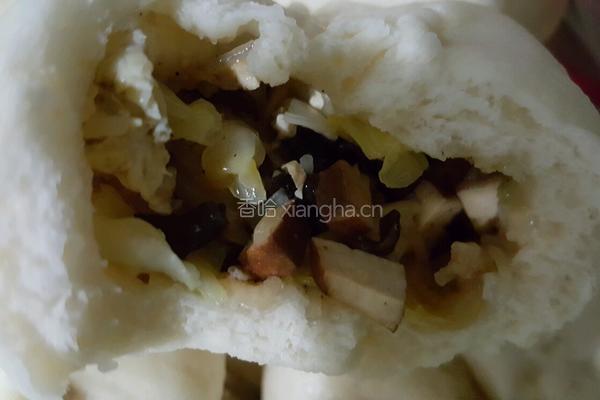 大头菜（包菜）（卷心菜）（圆白菜）素馅包子