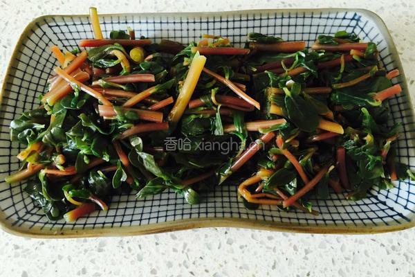 凉拌马齿苋的做法图解8