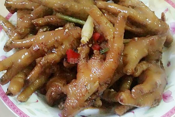 红烧麻辣鸡爪的做法图解8