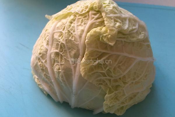 白菜香菇粥～的做法图解3