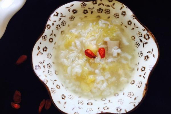 白菜香菇粥～的做法图解10