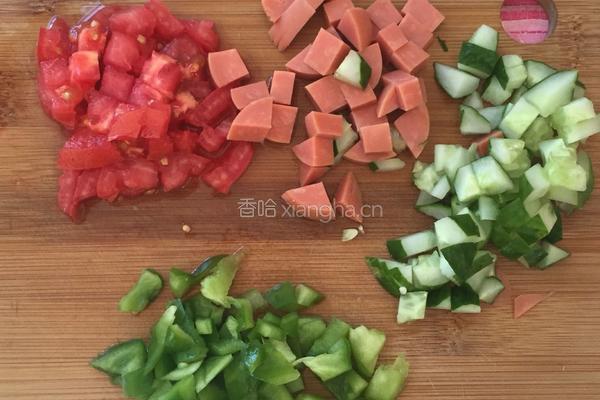 吐司简易披萨的做法图解1