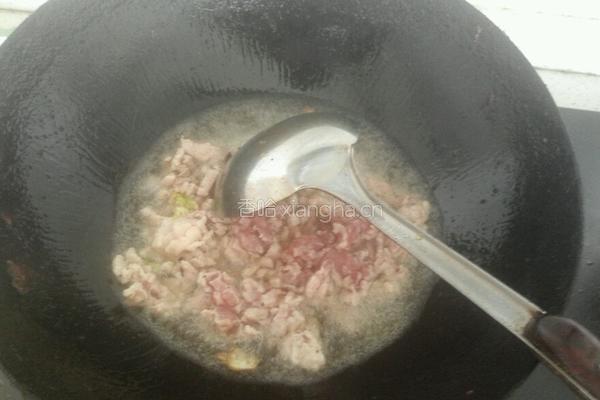 蚂蚁上树的做法图解4
