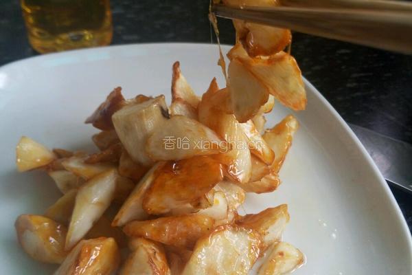 蜜糖拔丝山药的做法图解11