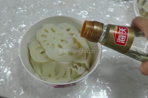 凉拌莲藕的做法图解3