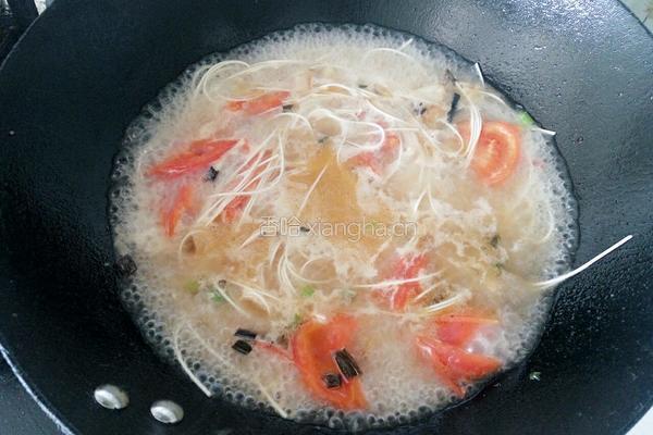 西红柿鸡蛋面的做法图解5