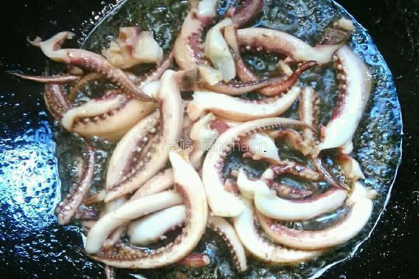 干煸鱿鱼须的做法图解5