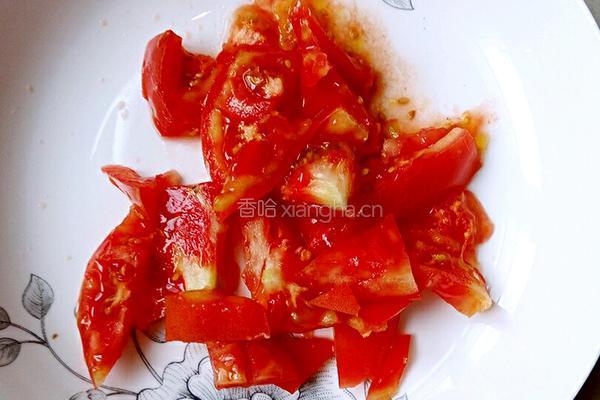 西红柿鸡蛋卤面的做法图解1