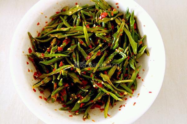 剁椒刀豆的做法图解4