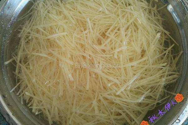醋溜土豆丝的做法图解1