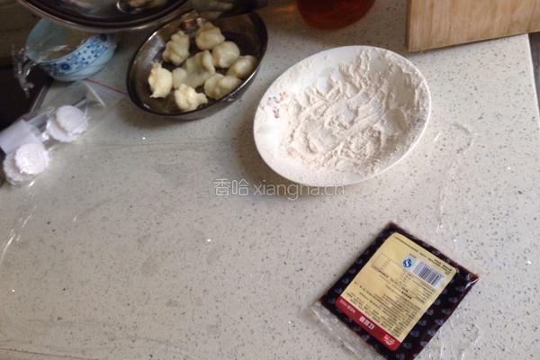 红豆冰皮月饼的做法图解6
