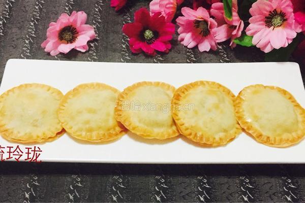 饺子皮小馅饼的做法图解6