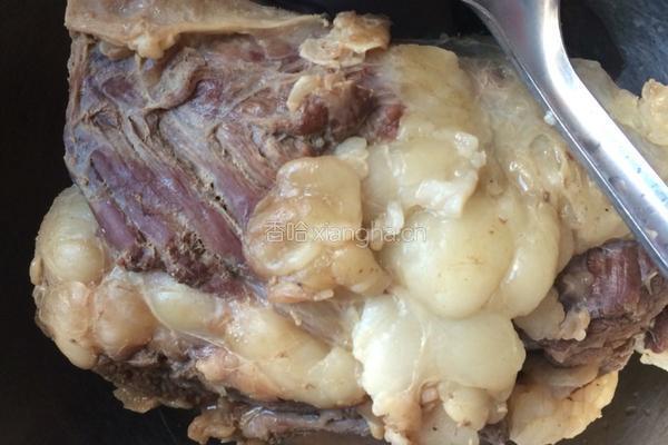 干豆角炖牛肉的做法图解1