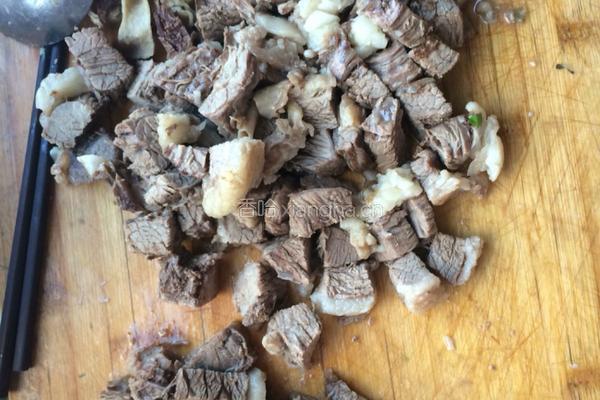 干豆角炖牛肉的做法图解2