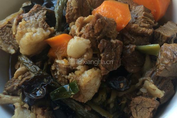 干豆角炖牛肉的做法图解11