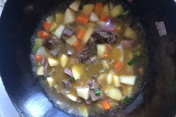 咖喱牛肉的做法图解6