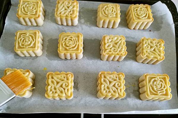 白芸豆月饼的做法图解21