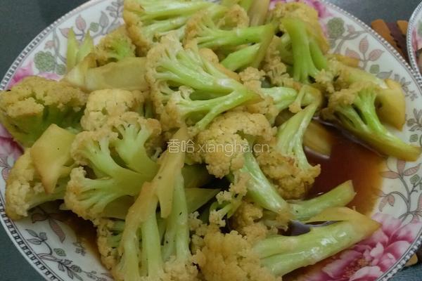 红烧菜花的做法图解6