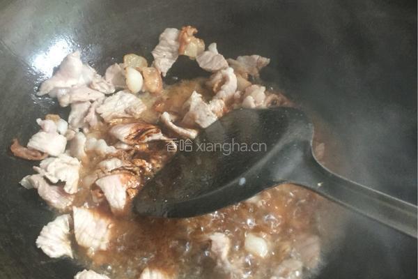肉炒豆干的做法图解5