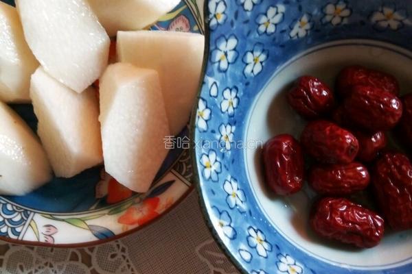 红枣山药煲南瓜的做法图解2
