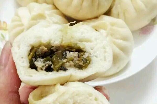 酸菜肉包的做法图解9