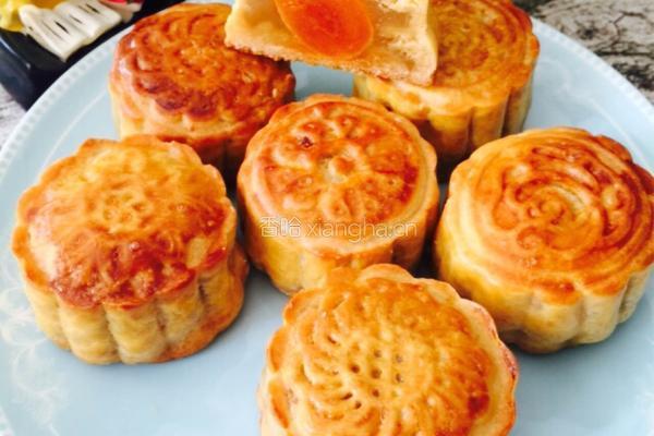 莲蓉蛋黄月饼的做法图解28