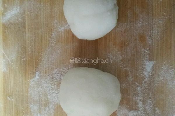彩色冰皮月饼的做法图解5