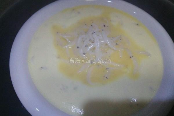 银鱼鸡蛋羹的做法图解5