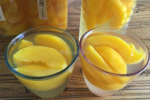 黄桃罐头的做法图解17