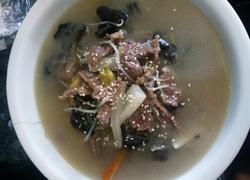 泡椒酸萝卜牛肉片