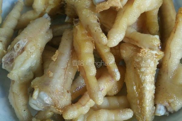 酱香鸡爪蟹肉煲的做法图解8