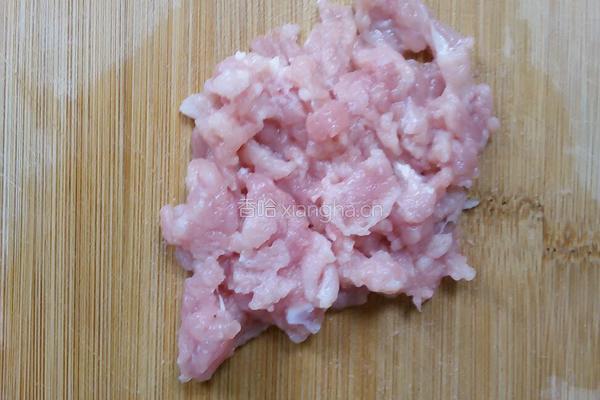 肉沫茄子的做法图解1