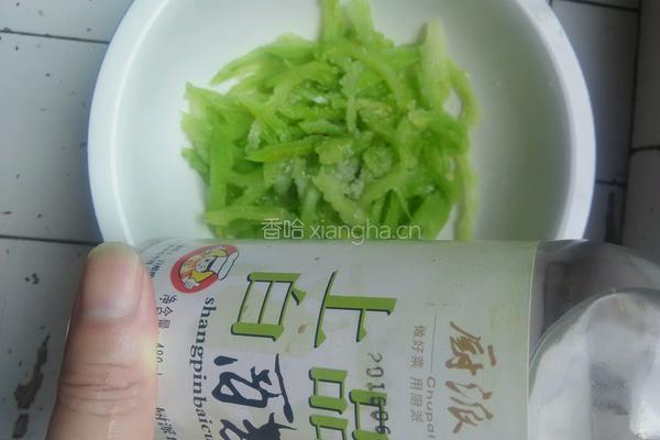 凉拌苦瓜的做法图解6